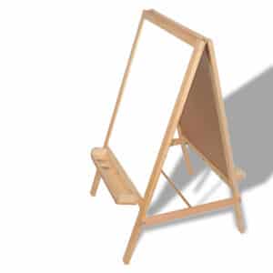 Yazı Tahtası Çocuk Siyah Beyaz çift taraflı kara tahta 3