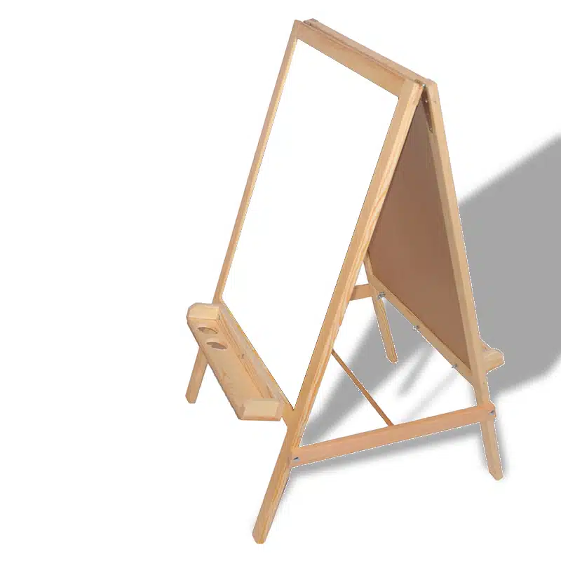 Yazı Tahtası Çocuk Siyah Beyaz çift taraflı kara tahta 3