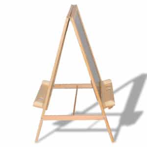 Yazı Tahtası Çocuk Siyah Beyaz çift taraflı kara tahta 4