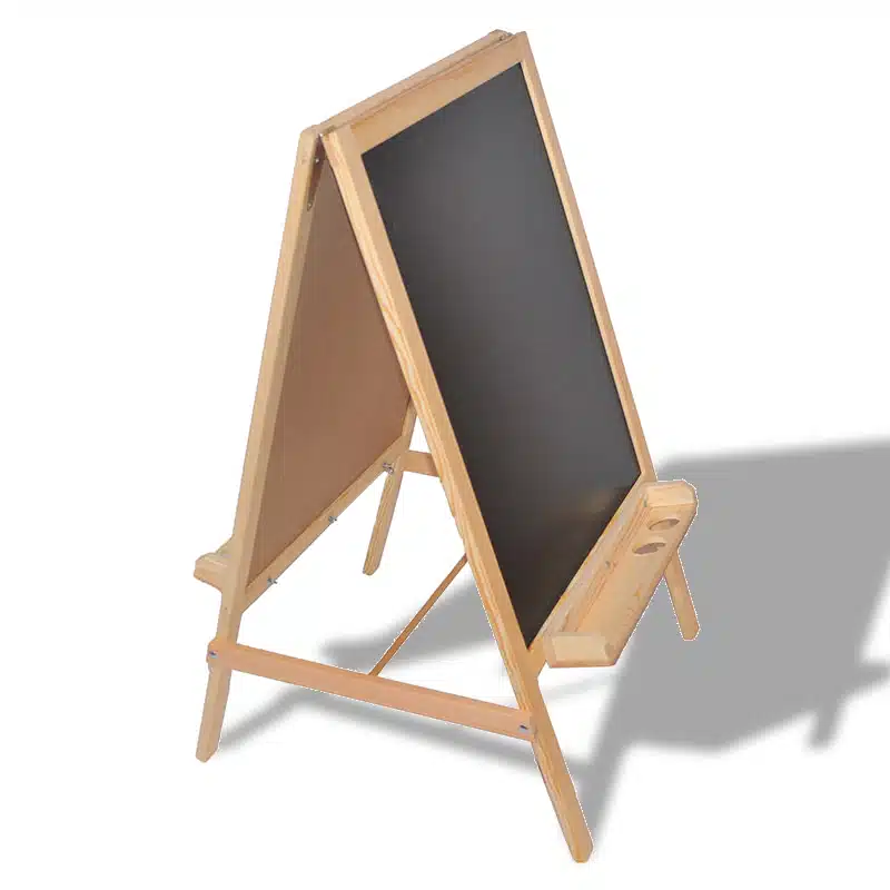 Yazı Tahtası Çocuk Siyah Beyaz çift taraflı kara tahta 5