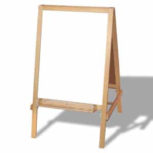 Yazı Tahtası Çocuk Siyah Beyaz çift taraflı kara tahta 6